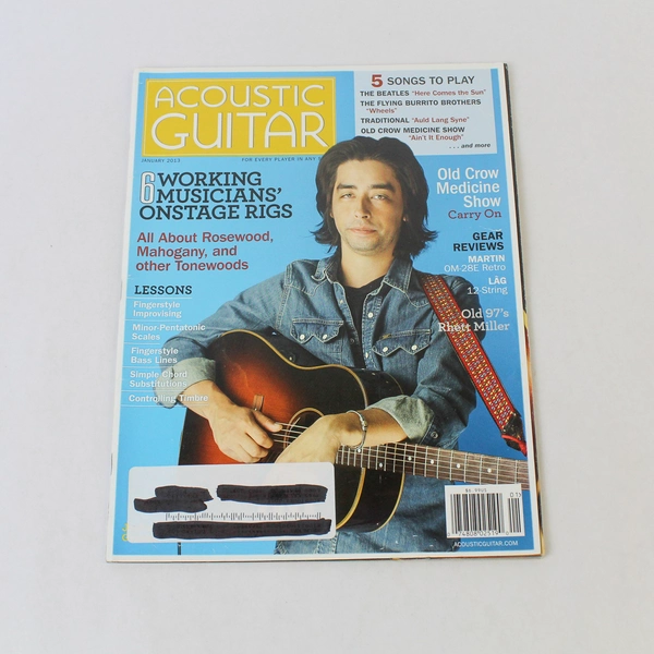Acoustic Guitar Magazine January 2013 6 Working Musicians' Onstage Rigs
