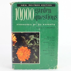 Vintage 10000 Garden Questions Volume 2 1959 Hard Cover New Revised Edition