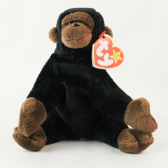 Vintage TY Beanie Baby Congo The Gorilla 1996 Style #4160 PVC Pellets