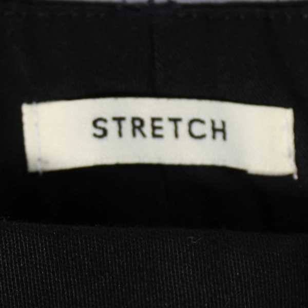St. Johns Bay Cropped Pants Stretch Women's Size 12 Petite Black Front Pockets