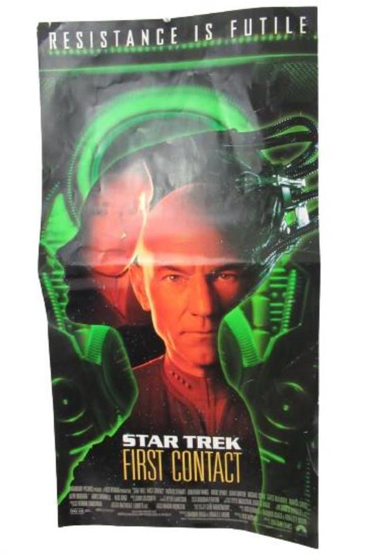 Star Trek First Contact The Experience Las Vegas Reversible Poster Resistance