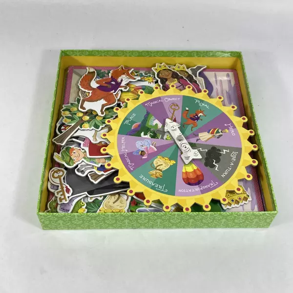 EeBoo Create Your Own Fairy Tale Spinner Board Game For Kids 