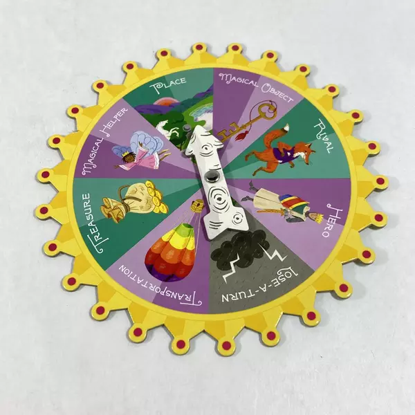 EeBoo Create Your Own Fairy Tale Spinner Board Game For Kids 
