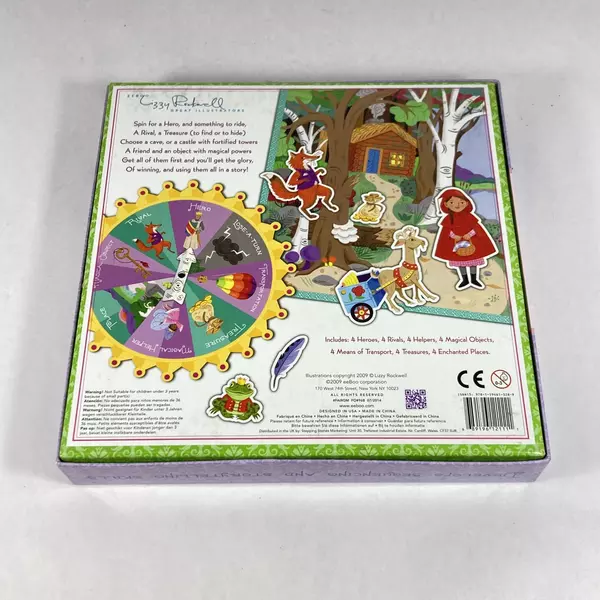 EeBoo Create Your Own Fairy Tale Spinner Board Game For Kids 