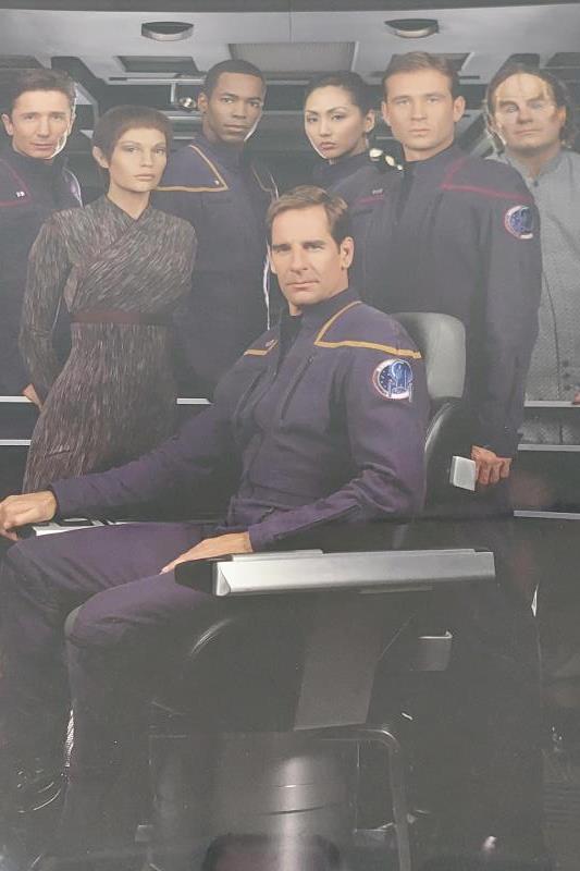 Star Trek Enterprise 2001 Crew Poster Photo Print Paramount Pictures Collectible