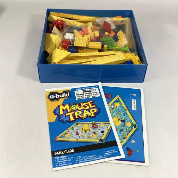 2010 Hasbro U-Build Mouse Trap Board Game