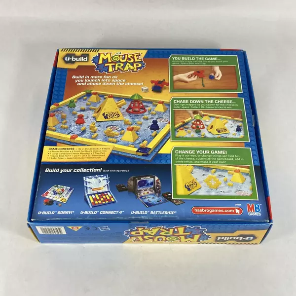 2010 Hasbro U-Build Mouse Trap Board Game