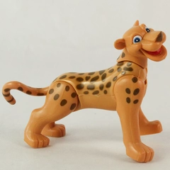 Rainforest Cafe Maya Jaguar Jointed Action Figure RFC 2000 3.25 Inch