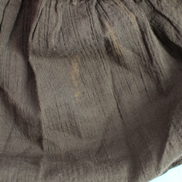 Old Navy Perfect Fit Embroidered Brown V-Neck Blouse Women's Size XL