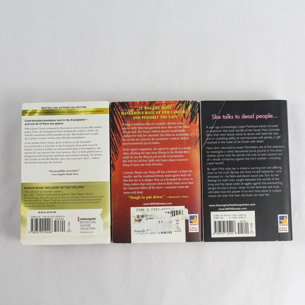 Lot of 3 Heather Graham Mystery Novels Killing Kelly The Dead Room Suspicious