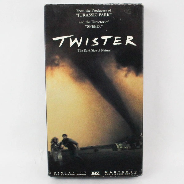 Twister VHS 1996 Bill Paxton Helen Hunt Movie Video Warner Bros