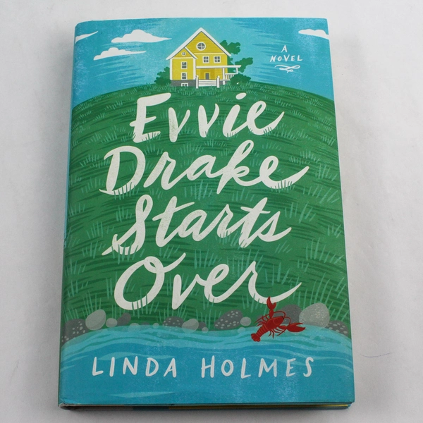 Evvie Drake Starts Over by Linda Holmes Hardcover Novel 2019 Very Good Condition