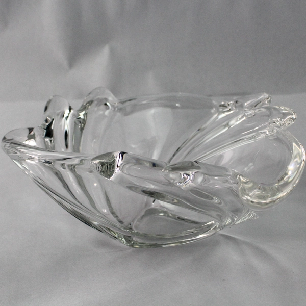 Mikasa Clear Glass Decorative Swing Bowl Centerpiece Kitchen Home Decor
