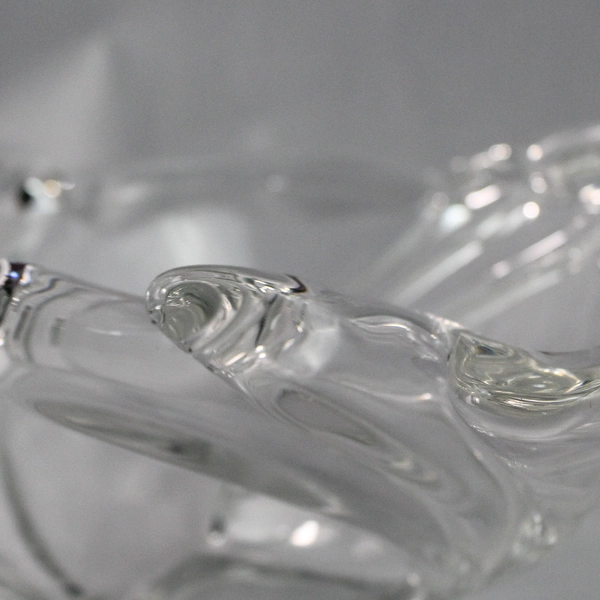 Mikasa Clear Glass Decorative Swing Bowl Centerpiece Kitchen Home Decor