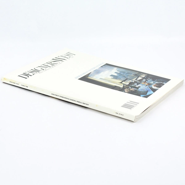 Vintage Rare Designers West Magazine March 1988 Assignment International