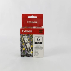Canon 6 Black Ink Cartridge Tank NIB Genuine Pixma Printer 