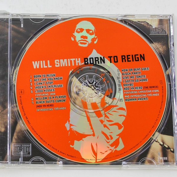 Will Smith Born To Reign CD 2002 Sony Music Pre-Owned Untested As Is