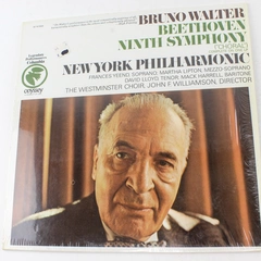 Bruno Walter Beethoven Ninth Symphony LP New York Philharmonic Columbia Record