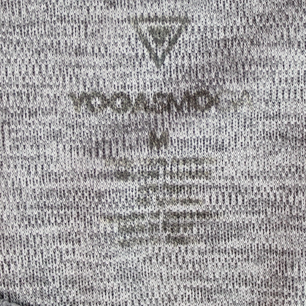 Yogasmoga Gray Activewear Crew Neck T-Shirt Women's Size Medium