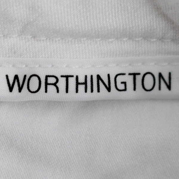Worthington Modern Fit Women's Petite White Straight Leg Pants Size 10P