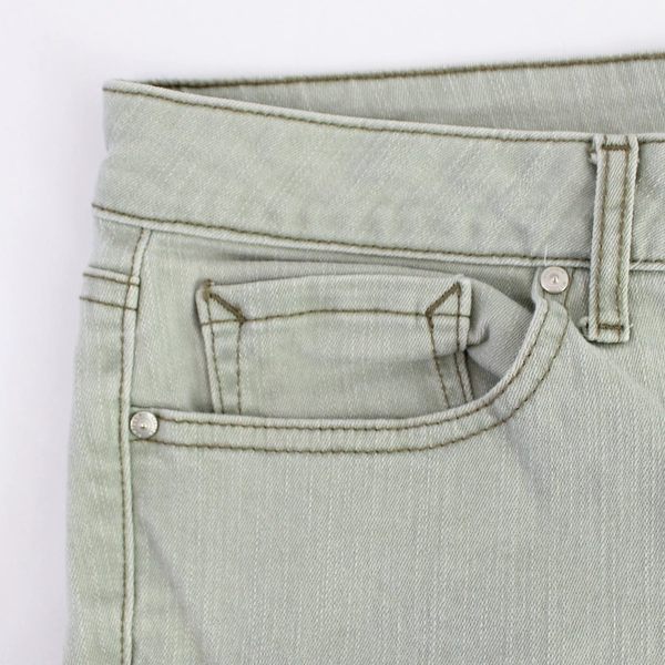 Jessica Simpson Rolled Crop Skinny Green Jeans Women's Size 12/31