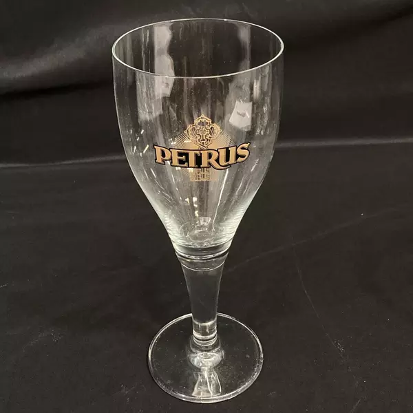 Lot Of 3 Mixed Footed Beer Glasses From Belgium De Koninck Petrus Belgique Ale