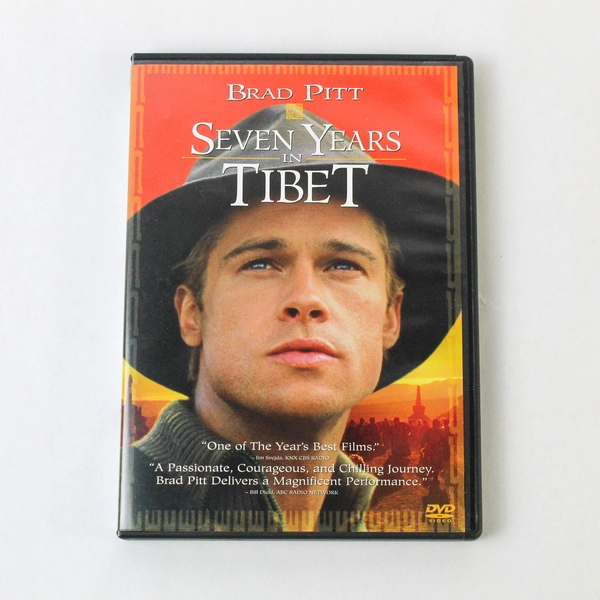Seven Years in Tibet DVD 1997 Sony Pictures Brad Pitt Drama Adventure