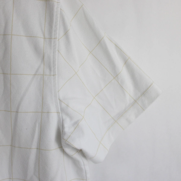 Van Heusen White Cotton Blend Polo Shirt Men's Size XL
