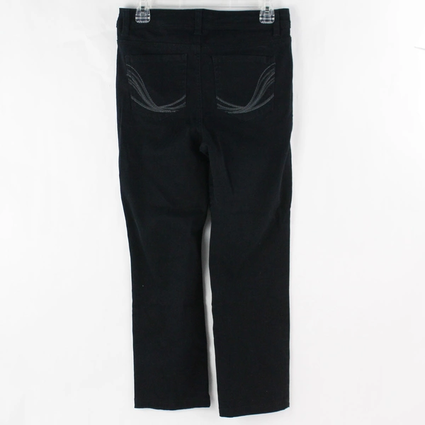 Style & Co. Straight Leg Black Jeans Women's Size 6S