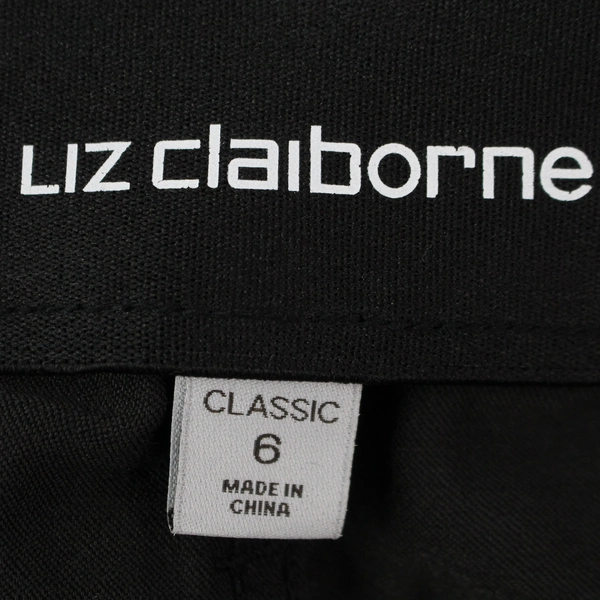 Liz Claiborne Women Black Jeans Size 6