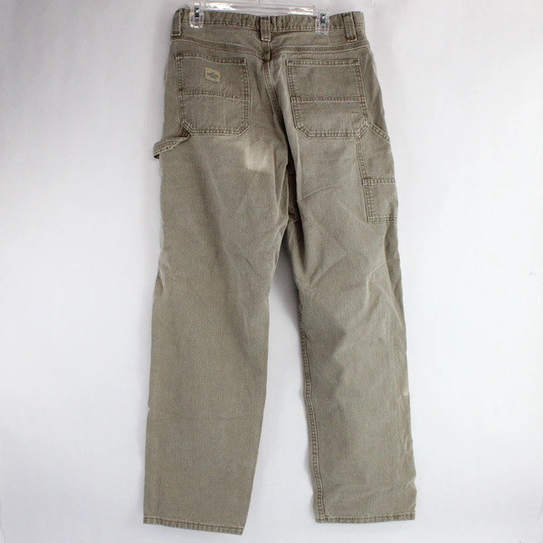 Lee Dungarees Taupe Cotton Carpenter Jeans Men's Size 34x33