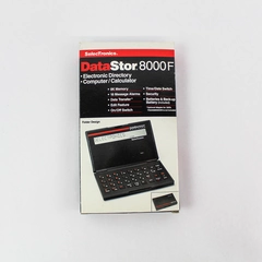 SelecTronics DataStor 8000F Calculator Black Case Untested Sold As Is