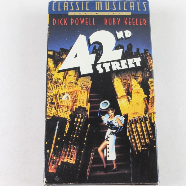 42nd Street VHS 2000 Classic Musicals Collection Black and White