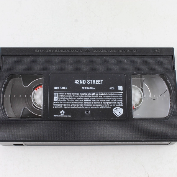 42nd Street VHS 2000 Classic Musicals Collection Black and White