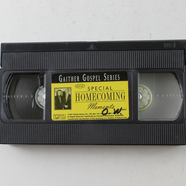 Special Homecoming Moments Bill Gaither VHS 1997 Spring House