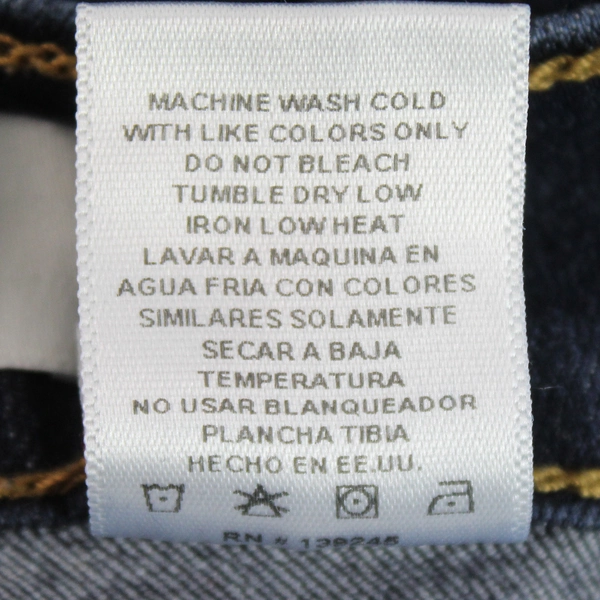 Vibrant MIU Dark Wash Skinny Jeans Juniors Size 13