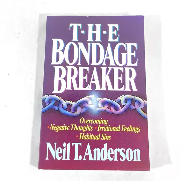 The Bondage Breaker by Neil T. Anderson 1990 Harvest House PB Good Condition