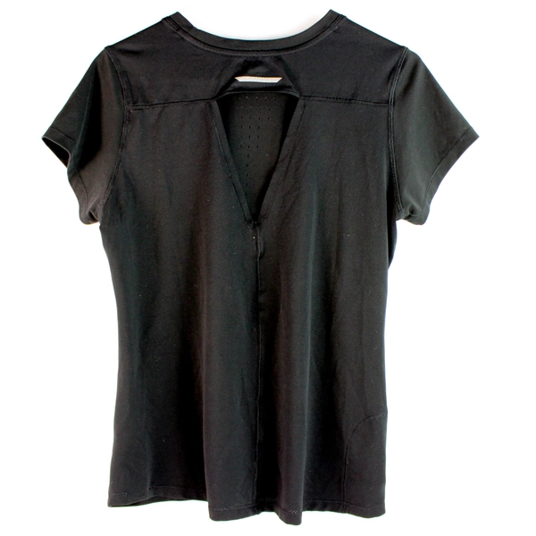 C9 by Champion Duo Dry Black Activewear T-Shirt Shirt Women's Size Large