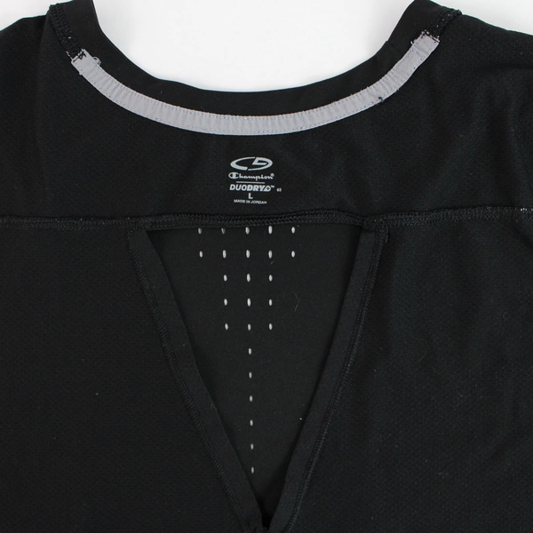C9 by Champion Duo Dry Black Activewear T-Shirt Shirt Women's Size Large