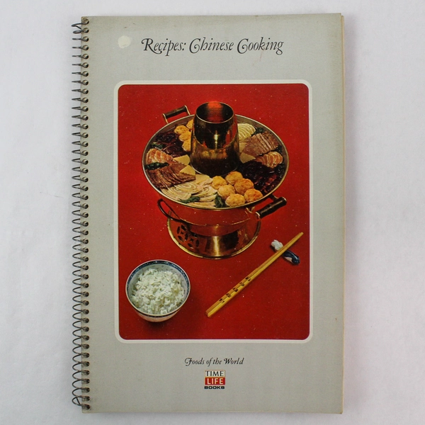 Chinese Cooking Recipes Book Time Life Foods of the World 1968 Spiral Bound