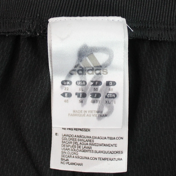 Adidas Black and Pink Activewear Drawstring Capris Pants Women's Size XL