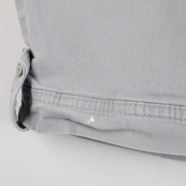 Gloria Vanderbilt Khaki United Gray Bermuda Shorts Women's Size 10 Pockets