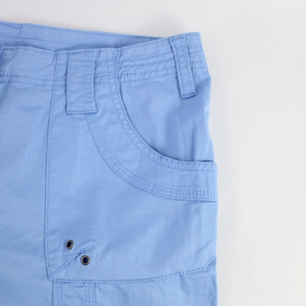 Style & Co Light Blue Capri Cargo Style Pants Women's Size 10 Cotton Blend 