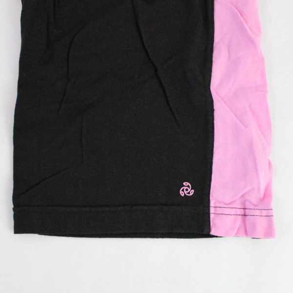 Jockey Pink & Black Activewear Yoga Capris Pants Women's Size Large
