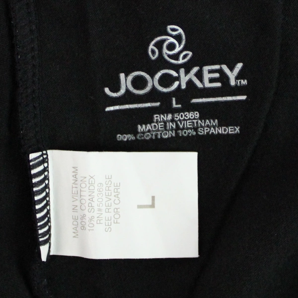 Jockey Pink & Black Activewear Yoga Capris Pants Women's Size Large