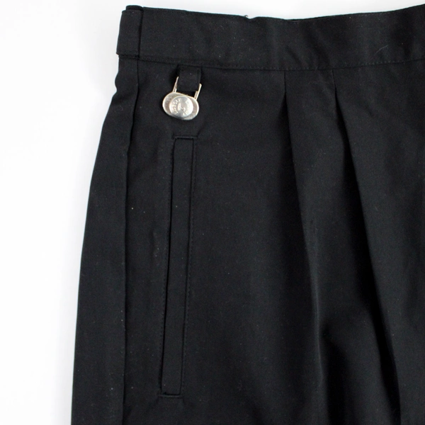 Liz Golf Women's Golf Shorts by Liz Claiborne Pleated Front Black Plus Size 18