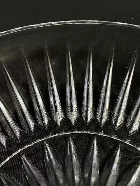 Princess House 8" Divided Relish Dish Highlights Pattern 1988-2006