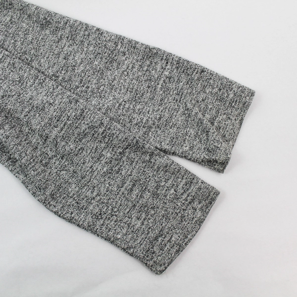 Dip Midi Dress XL Gray Heathered Casual Long Sleeve Round Neck Very Good