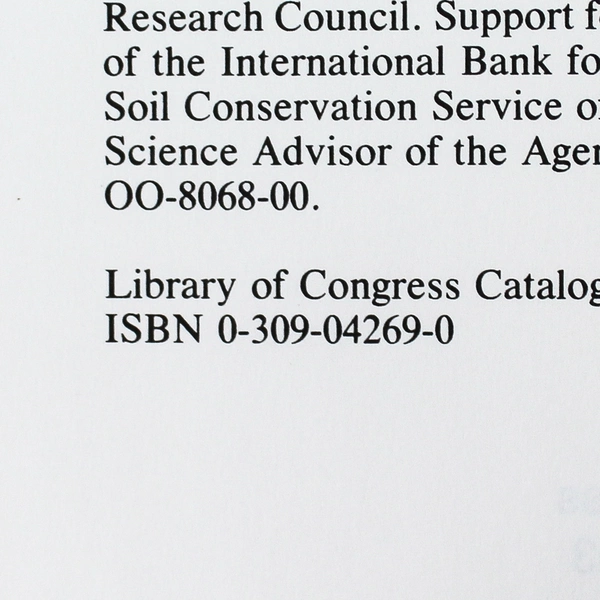 Vetiver Grass A Thin Green Line Against Erosion National Research Council 1993