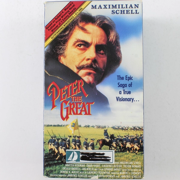 Peter the Great VHS 1992 3-Tape Set Maximilian Schell
